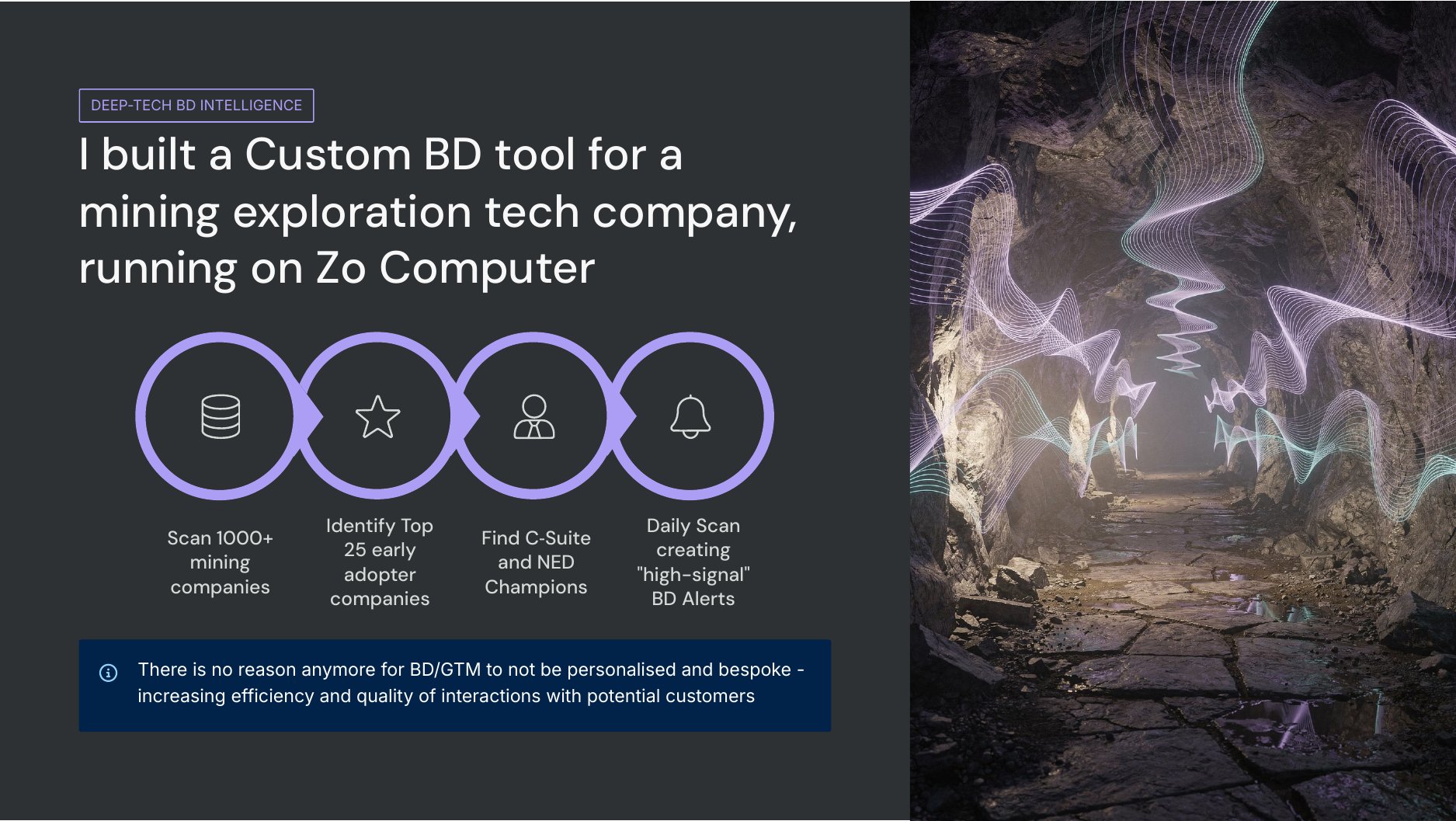 AI-Native GTM Tool slide 1